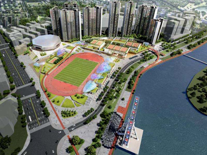 体育中心改造公园